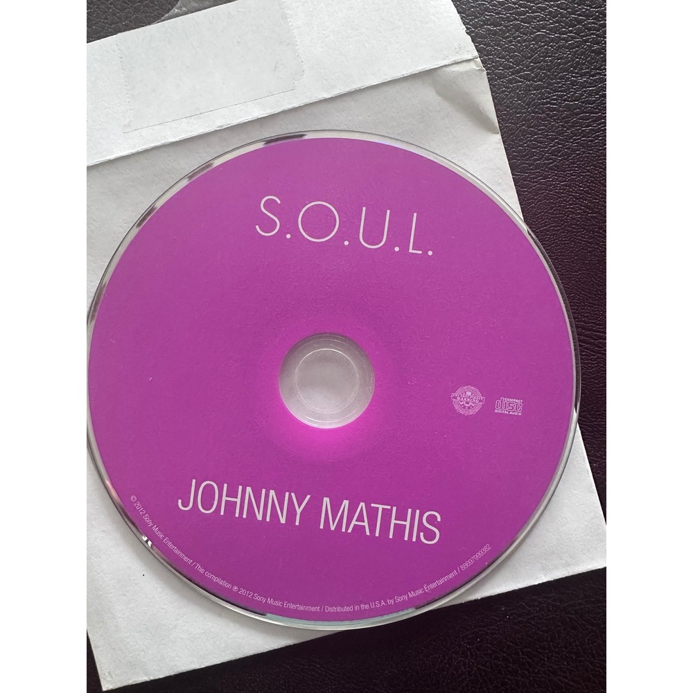 Johnny Mathis S.O.U.L. CD Compilation 2012 Sony Music - Picture 2 of 3